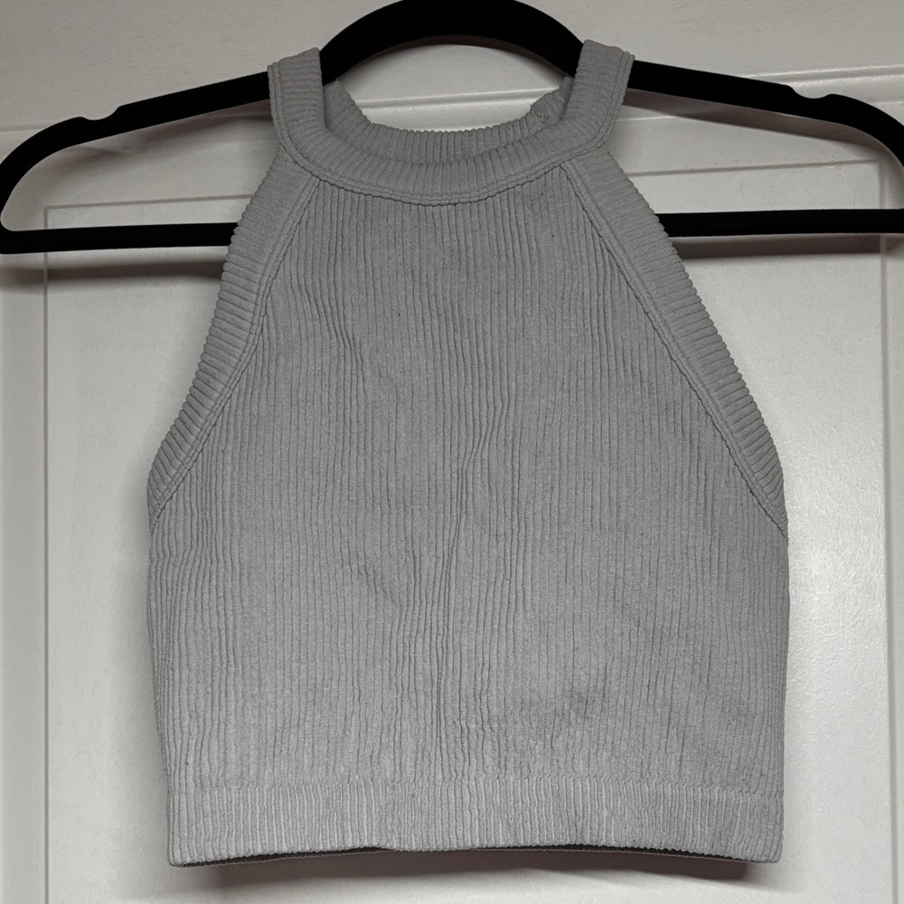 Aerie Superchill Seamless High Neck Bra Top - Picture 2 of 7